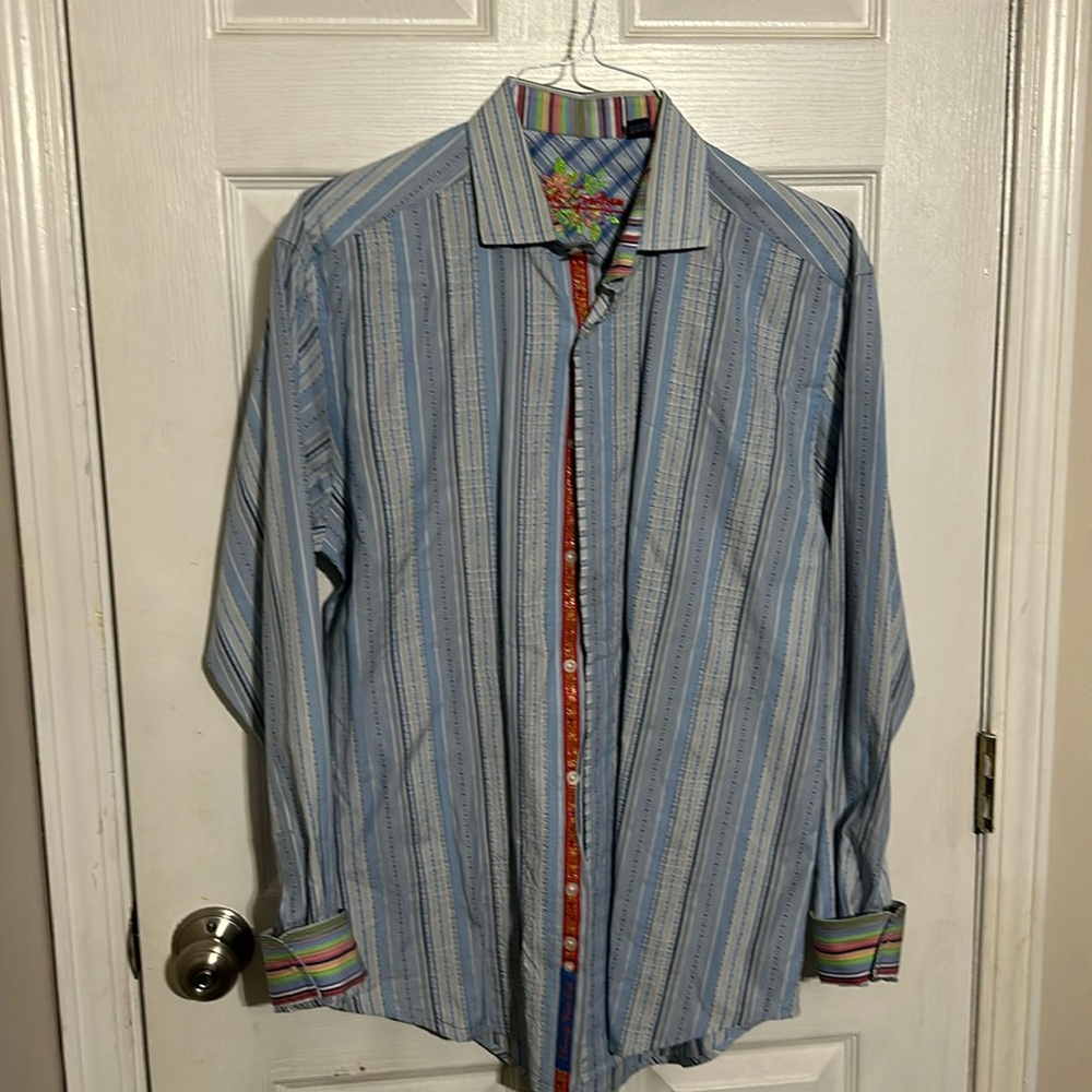 Robert Graham long sleeve button down shirt